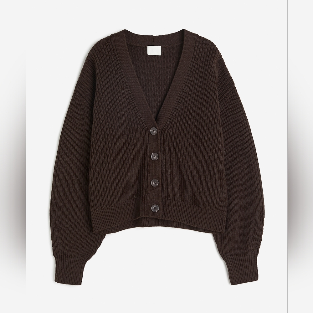 COS 100% Cotton Cardigan